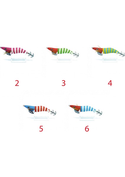 3005 Kalamar Zokası 10CM Striped Body Squid