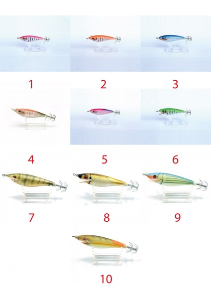 3010 Kalamar Zokası 7cm Flash Filinta Squid