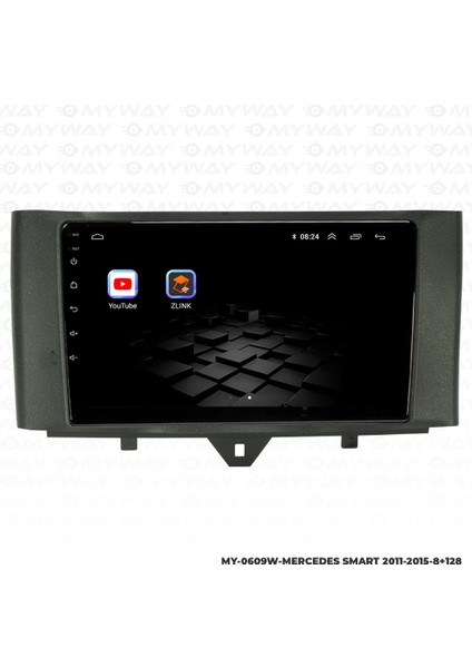 Mercedes Smart Android 12 Multimedya Carplay 4gb RAM+64GB HDD 2011-2015 Navigasyon Ekran