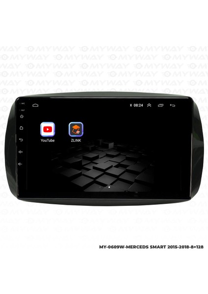 Mercedes Smart Android 12 Multimedya Carplay 4gb RAM+64GB HDD 2015-2018 Navigasyon Ekran indirimleri