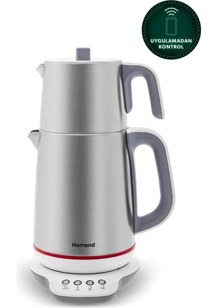 Royaltea Smart 1790H Inox Konuşan Çay Makinesi (Wi-Fi)