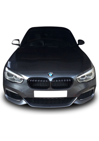 Bmw F20 Ön Böbrek M1 Çift Çizgi Piano Black 2015-2019