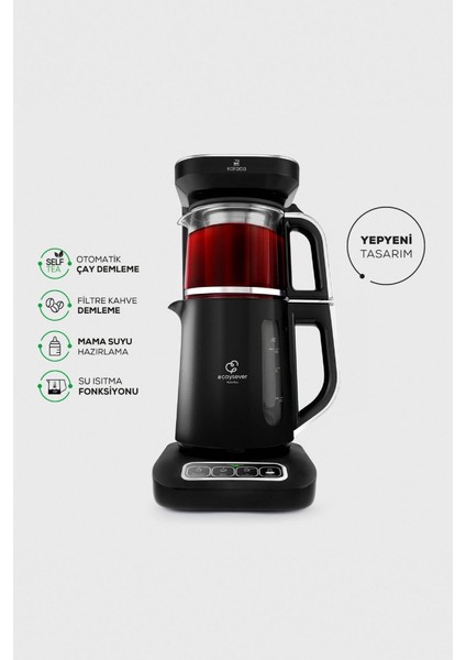 Çaysever Robotea Pro 4in1 Konuşan Otomatik Çay Makinesi, Isıtıcı ve Filtre Kahve Demleme Mak. fiyatları