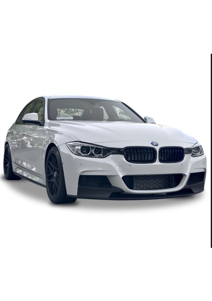 Bmw F30 Ön Lip M Performans Mat Siyah Taiwan Plastik 2012-