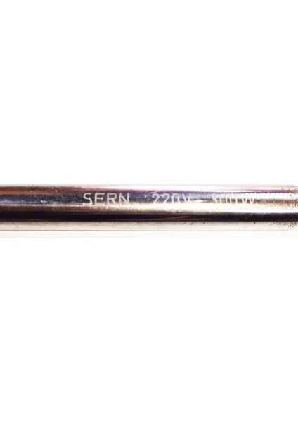 Fişek Isıtıcı Rezistans 13cm boy-12mm kalınlık-300 Watt-220 Volt Dirsekli ( Termokupl ) fırsatları