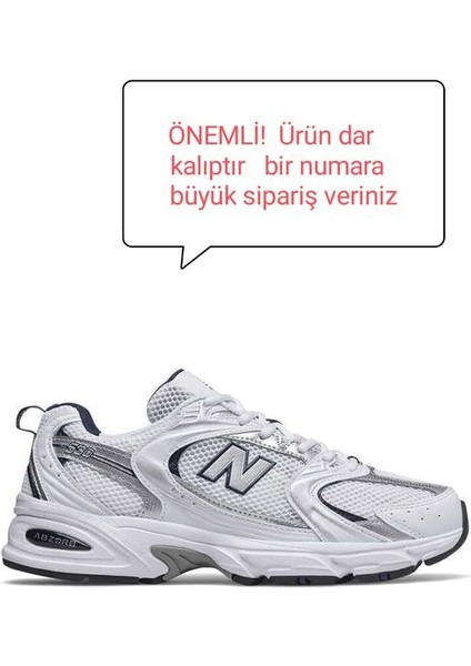 Global Trend New Balance Beyaz 530 Bay Kadın Sneakers Ayakkabı