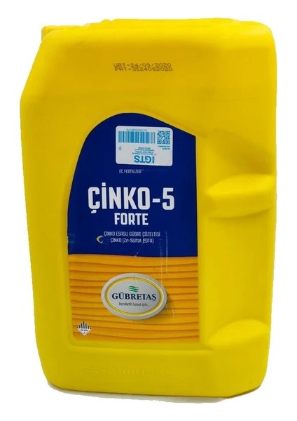 Çinko-5 Forte (20LT) Sıvı Gübre