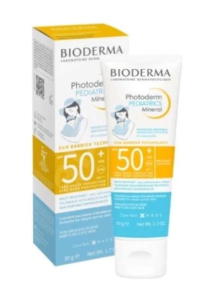 Pediatrics Mineral SPF50+ 50G