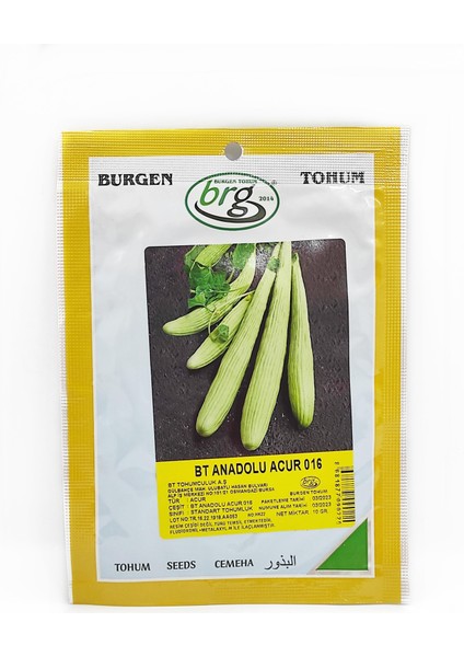 Bt Beyaz Acur 016 Tohumu (10 Gr)