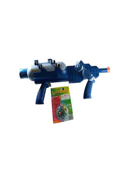 Supasplat Renkli Mermi Atan Dev Paintball Silahı