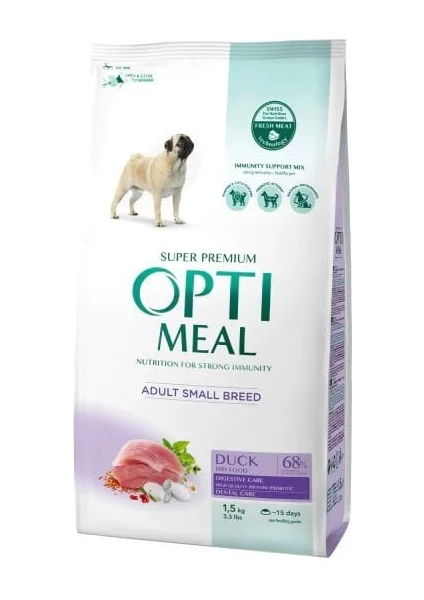 Small Breed Ördekli Küçük Irk Yetişkin Köpek Maması 1.5 kg