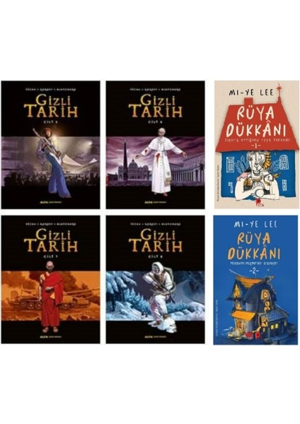 Gizli Tarih (Cilt 5-8) - Rüya Dükkanı 1-2