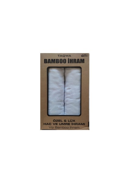 Özel & Lüx Bamboo Hac ve Umre Ihramı Seti