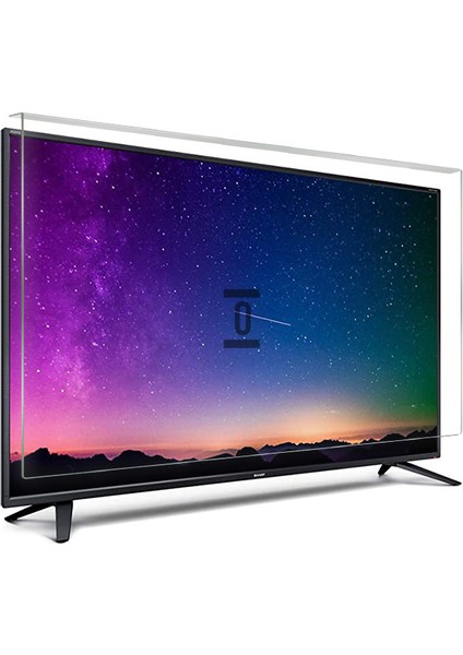 Tcl 55C645 Tv Ekran Koruyucu Düz (Flat) Ekran