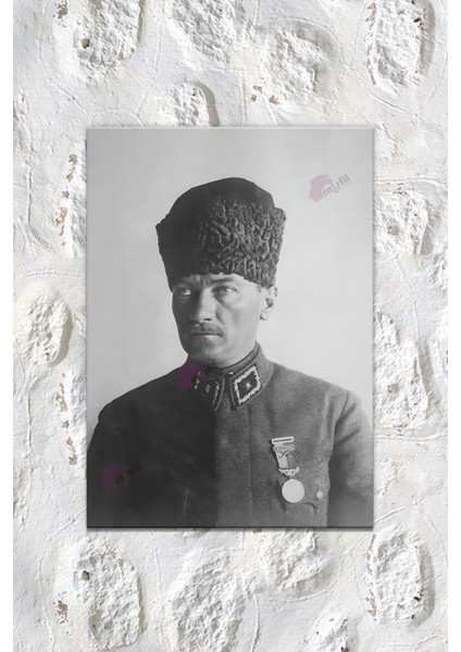 Atatürk Mustafa Kemal Kanvas Tablo Okullara Işyerlerine Uygun (8 Farklı Ölçü) fırsatları