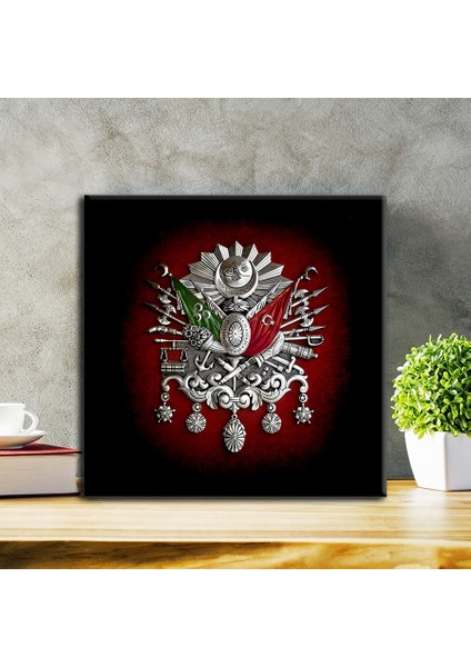 Osmanlı Arması Kanvas Tablo (7 Farklı Ölçü) fiyatları