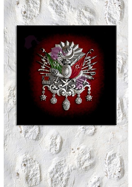 Osmanlı Arması Kanvas Tablo (7 Farklı Ölçü) modelleri