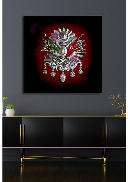 Osmanlı Arması Kanvas Tablo (7 Farklı Ölçü) fırsatları