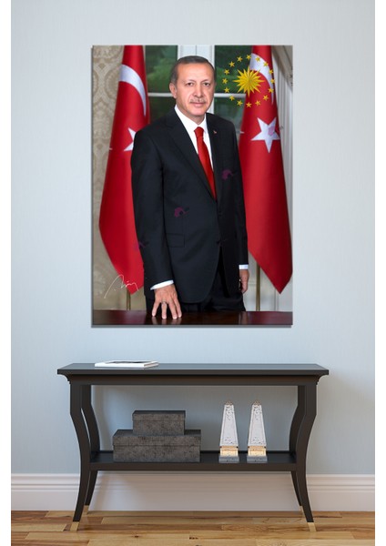 Recep Tayyip Erdoğan Başkan Erdoğan Rte Kanvas Tablo (7 Farklı Ölçü) indirimleri