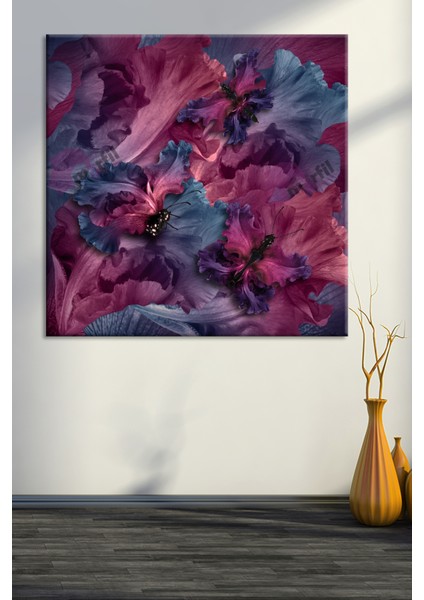 Soyut Sanatsal Mor Modern Kanvas Tablo fırsatları