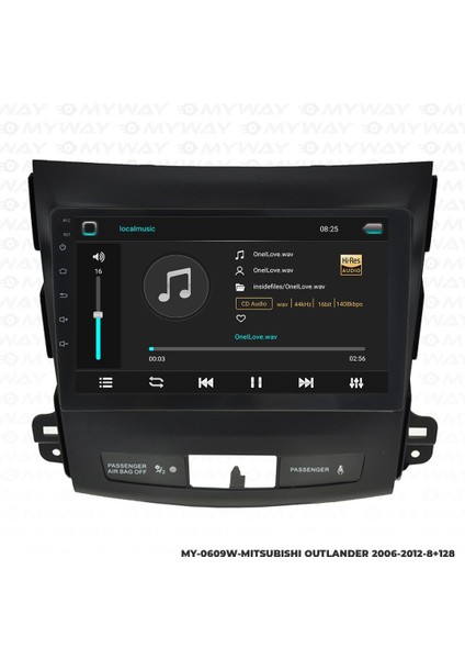 Mitsubishi Outlander Android 12 Multimedya Carplay 4gb RAM+64GB HDD 2006-2012 Navigasyon Ekran fiyatları