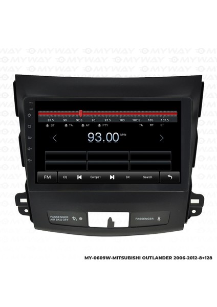 Mitsubishi Outlander Android 12 Multimedya Carplay 4gb RAM+64GB HDD 2006-2012 Navigasyon Ekran fırsatları