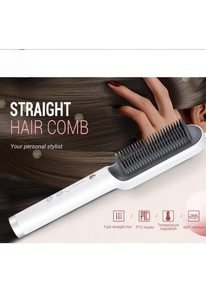 Iyonlu Elektrikli Saç Düzleştirici Fırça fırsatları