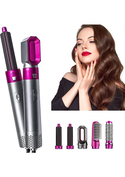 5'ın 1 Hot Aır Styler Orijinal Ürün Pro Hava Üflemeli Saç Şekillendirici fırsatları