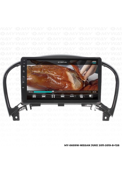 Nissan Juke Android 12 Multimedya Carplay 4gb RAM+64GB HDD Navigasyon Ekran