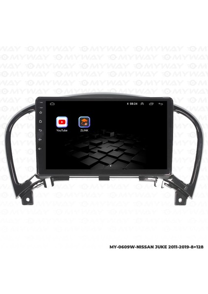 Nissan Juke Android 12 Multimedya Carplay 4gb RAM+64GB HDD Navigasyon Ekran indirimleri