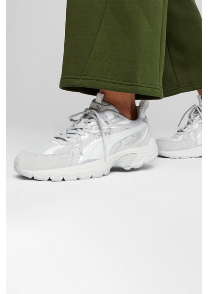 Milenio Tech Suede Beyaz Kadın Sneaker