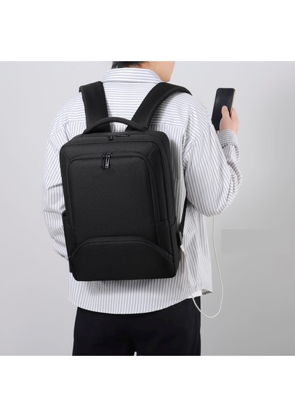 Laptop Sırt Çantası Yeni Nesil USB Girişli Notebook Ipad ve Günlük Eşya Taşıma Çantası