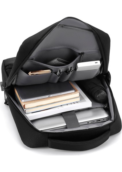 Laptop Sırt Çantası Yeni Nesil USB Girişli Notebook Ipad ve Günlük Eşya Taşıma Çantası