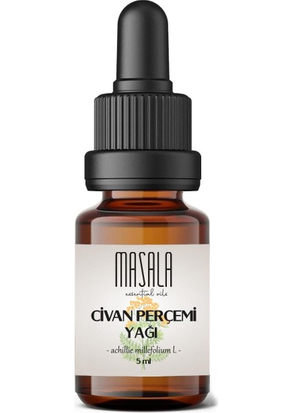 Saf Civan Perçemi Yağı 5 Ml. (Yarrow Essential Oil)