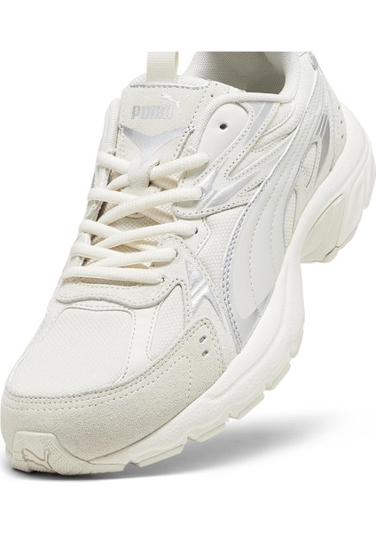 Milenio Tech Suede Ekru Kadın Sneaker
