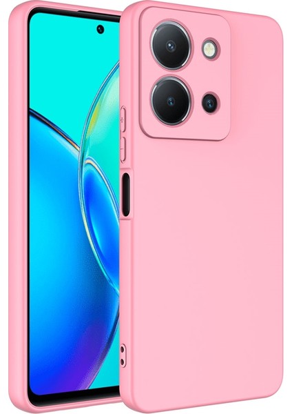 Vivo Y36 Kılıf Lansman Içi Kadife Kamera Lens Koruyuculu Silikon