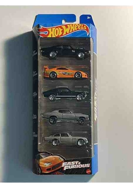 Hot Wheels Fast And Furious 5'li 2023