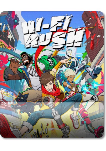 Hi-Fi Rush Bilek Destekli Mousepad Model - 2