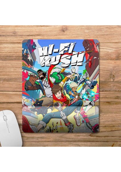 Hi-Fi Rush Bilek Destekli Mousepad Model - 2
