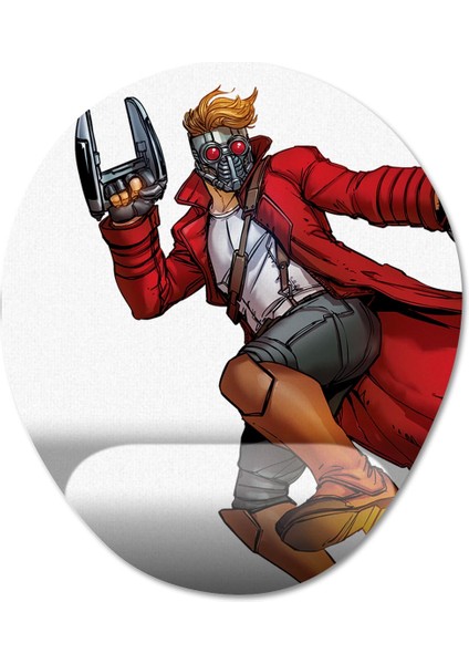 Star-Lord - Marvel Bilek Destekli Mousepad Model - 4 Oval