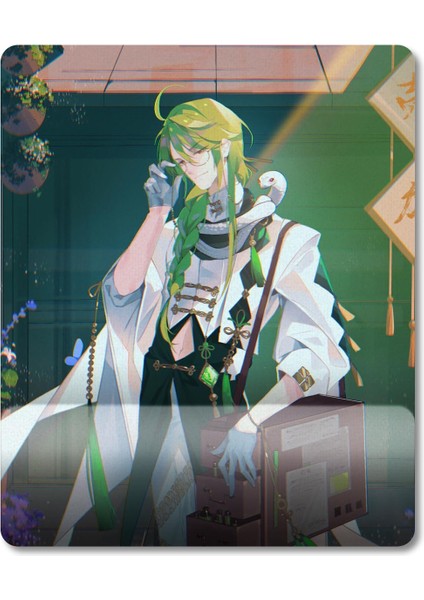 Baizhu - Genshin Impact Bilek Destekli Mousepad Model - 2