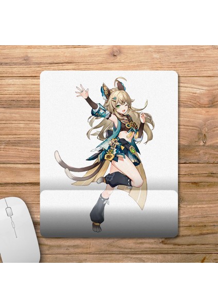 Kirara - Genshin Impact Bilek Destekli Mousepad Model - 2