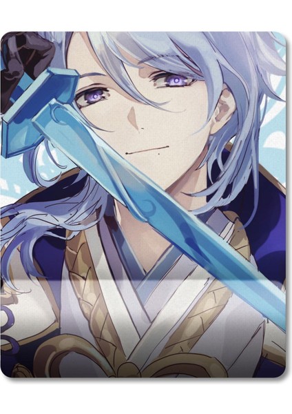 Kamisato Ayato - Genshin Impact Bilek Destekli Mousepad Model - 2