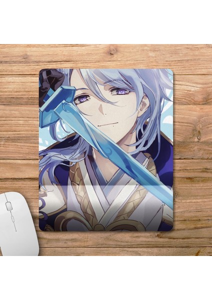 Kamisato Ayato - Genshin Impact Bilek Destekli Mousepad Model - 2 fiyatları