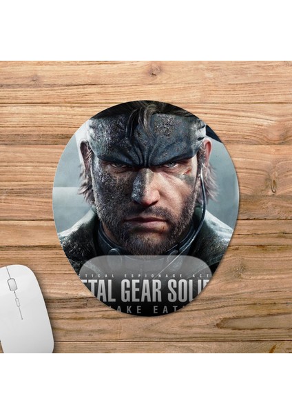 Metal Gear Solid Delta: Snake Eater Bilek Destekli Mousepad Model - 1 Oval fiyatları