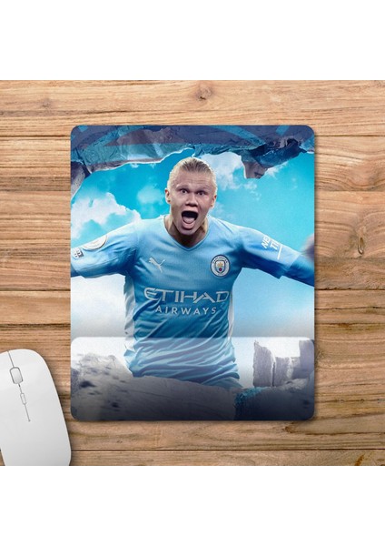 Manchester City - Inter / Şampiyonlar Ligi Finali / Istanbul 2023 Bilek Destekli Mousepad Model - 4