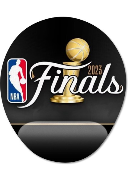 Denver Nuggets - Miami Heat / Nba 2023 Finalleri Bilek Destekli Mousepad Model - 3 Oval