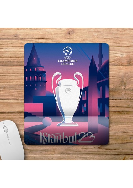 Manchester City - Inter / Şampiyonlar Ligi Finali / Istanbul 2023 Bilek Destekli Mousepad Model - 1 fiyatları
