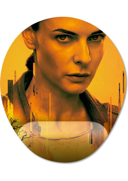 Silo Bilek Destekli Mousepad Model - 2 Oval