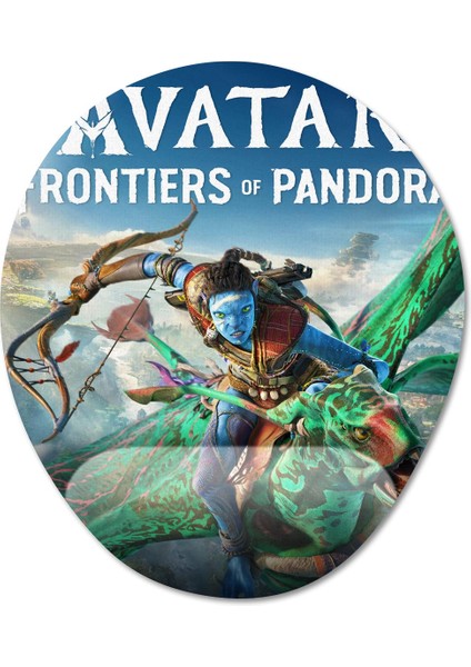 Avatar: Frontiers Of Pandora Bilek Destekli Mousepad Model - 1 Oval
